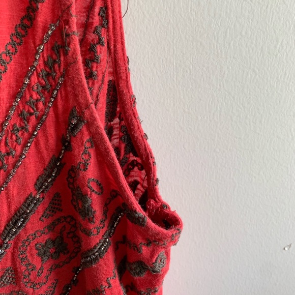 Free People Red Tunic - Picture 5 of 5